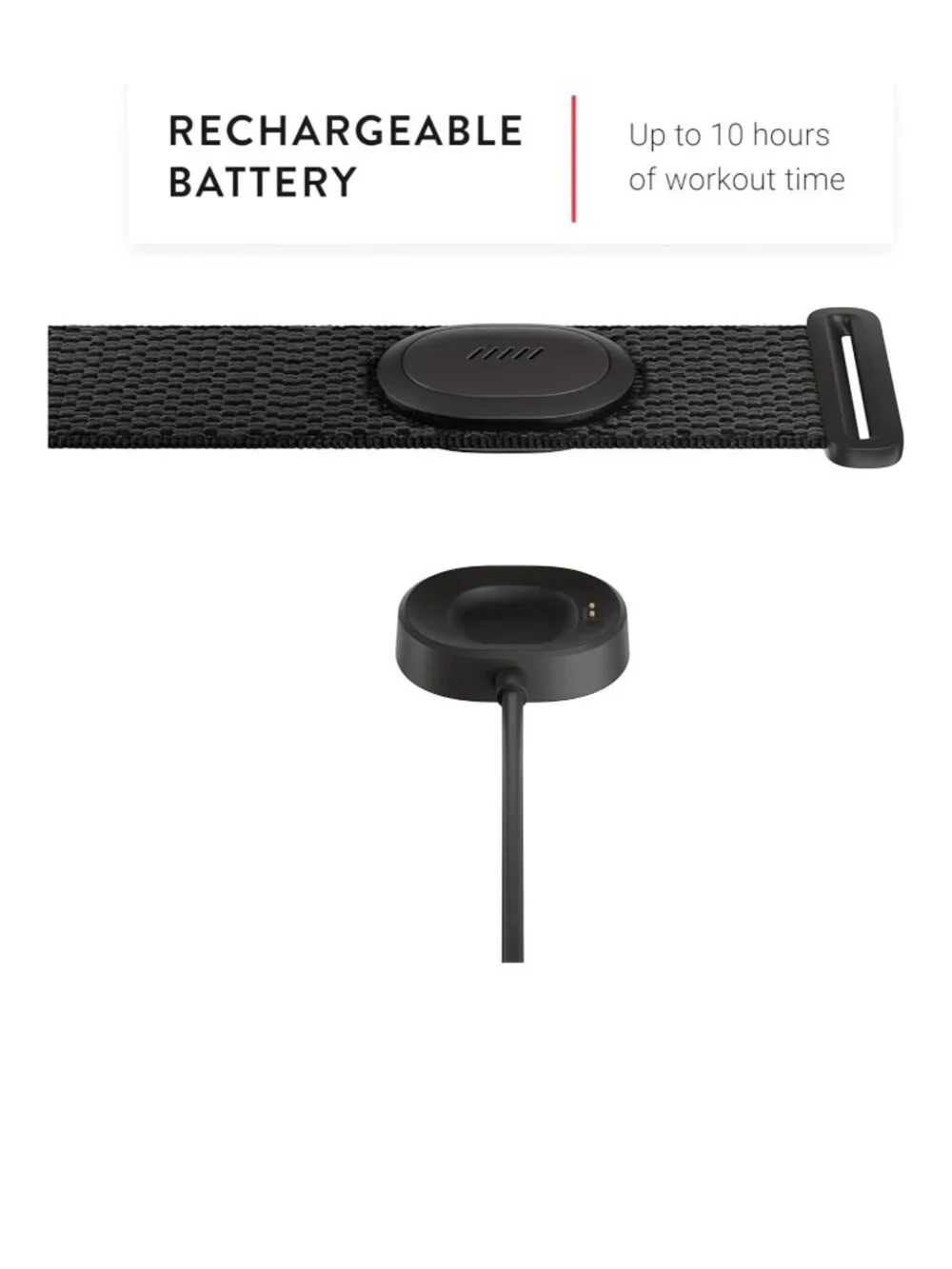 Peloton Heart Rate Armband Large Bluetooth Rechargeable Sweatproof New